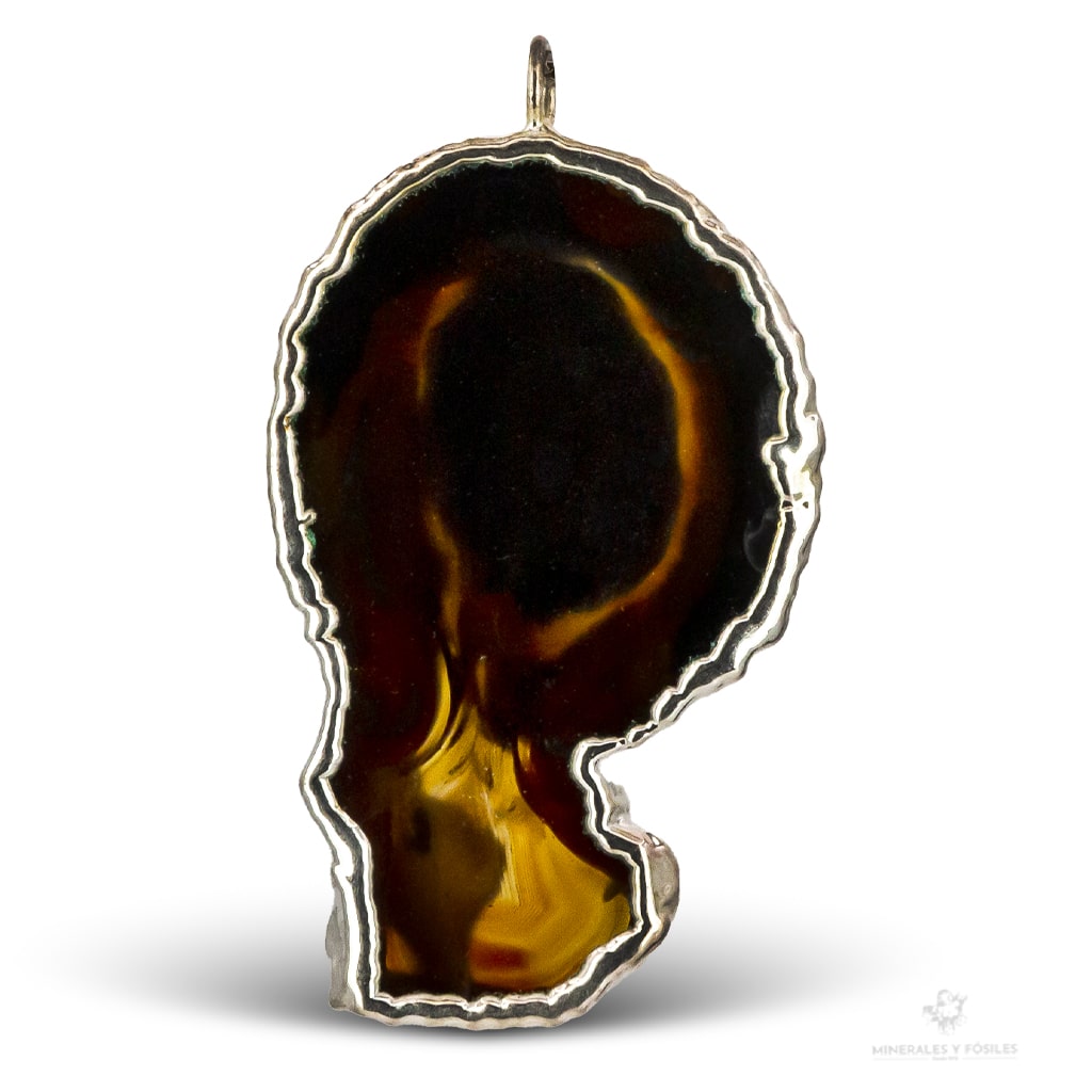 COLGANTE DE RODAJA EN PLATA