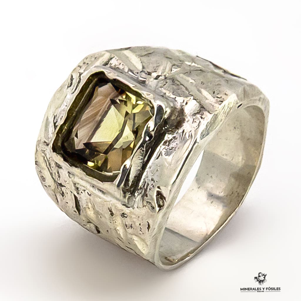 ANILLO DE CUARZO AHUMADO