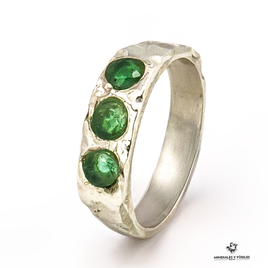 ANILLO DE ESMERALDA TRIPLE melt