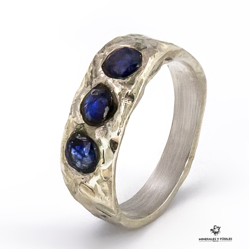 ANILLO DE ZAFIRO TRIPLE