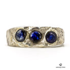 ANILLO DE ZAFIRO TRIPLE