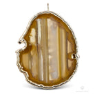 RODAJA DE ÁGATA EN PLATA