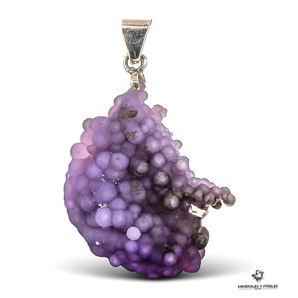 COLGANTE DE CALCEDONIA LAVANDA