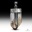 COLGANTE DE CUARZO CRISTAL DE ROCA CON FANTASMA