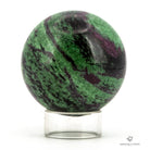 ESFERA DE RUBÍ CON ZOISITA