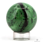ESFERA DE RUBÍ CON ZOISITA