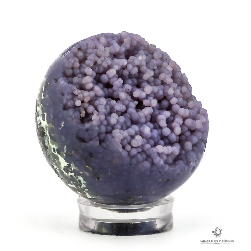 Esfera calcedonia lavanda botroidal