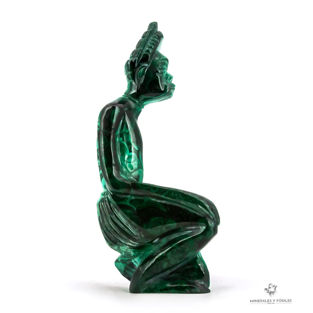 FIGURA MALAQUITA lateral