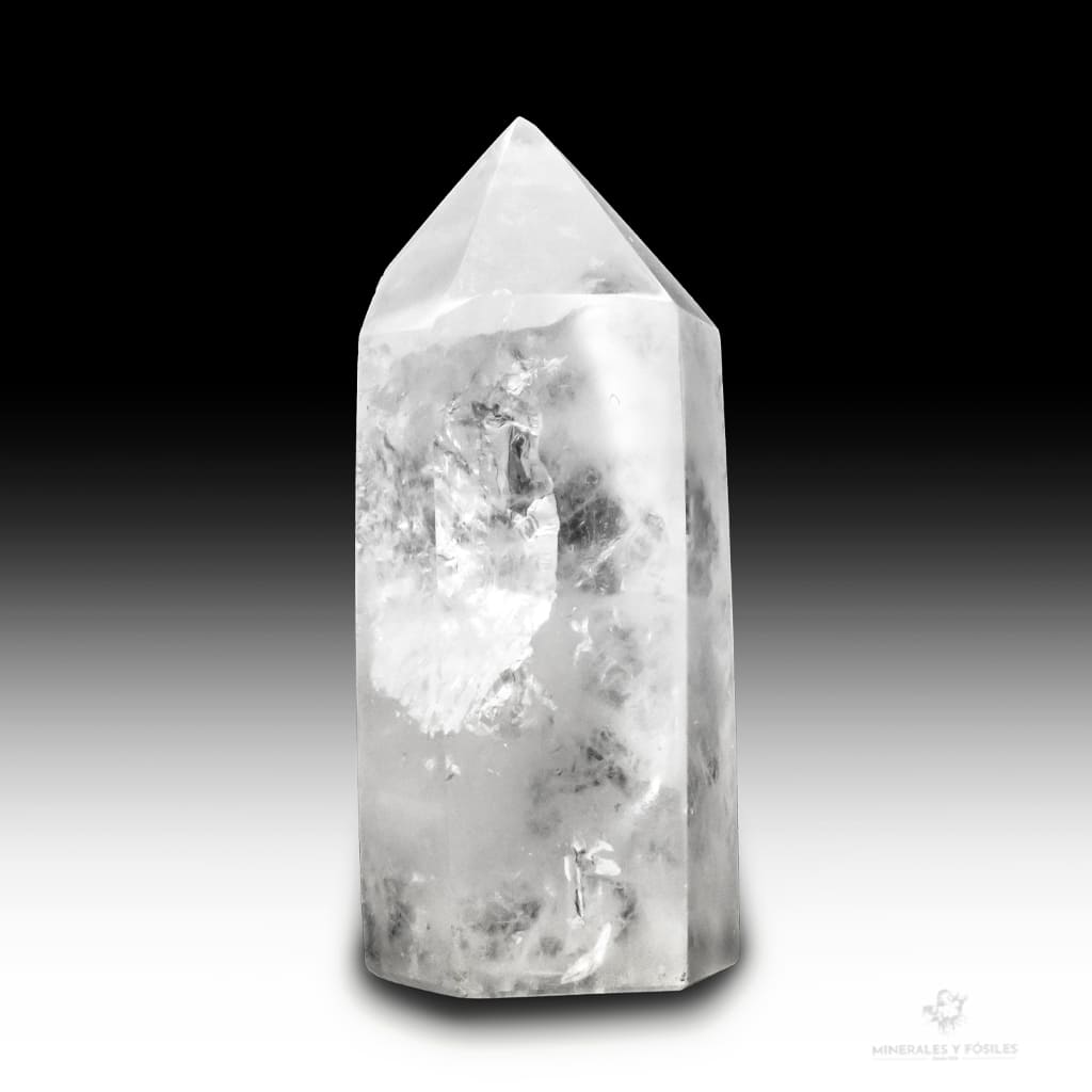 Cuarzo cristal de roca punta