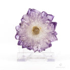 AMATISTA RODAJA ESTALACTITA MORADA