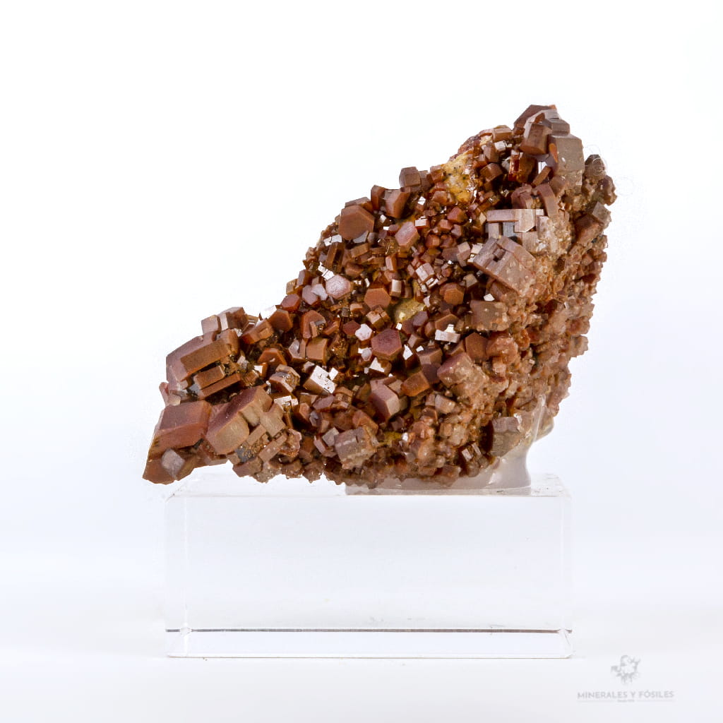 VANADINITA CRISTALES ROJOS