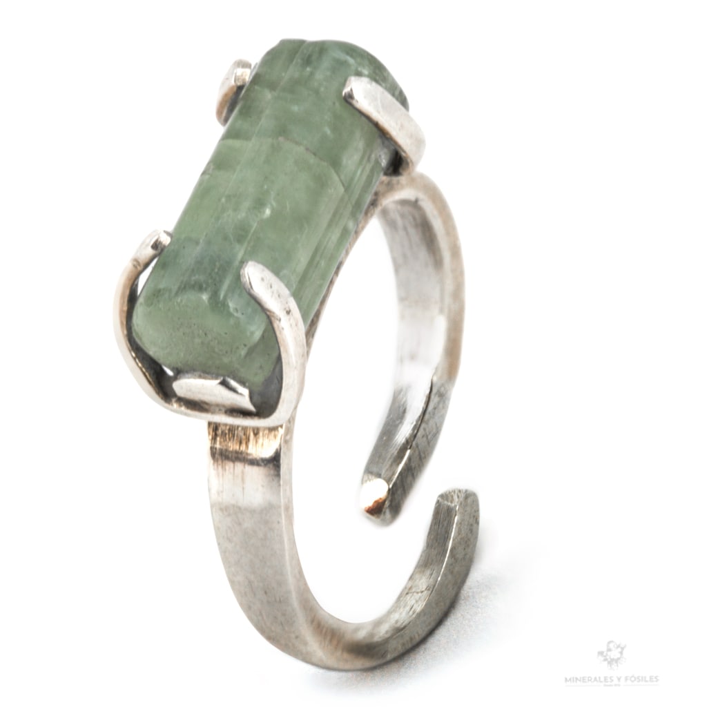 ANILLO DE TURMALINA AZUL
