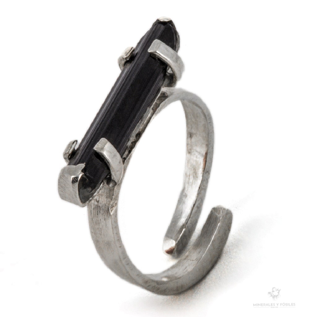ANILLO DE TURMALINA NEGRA