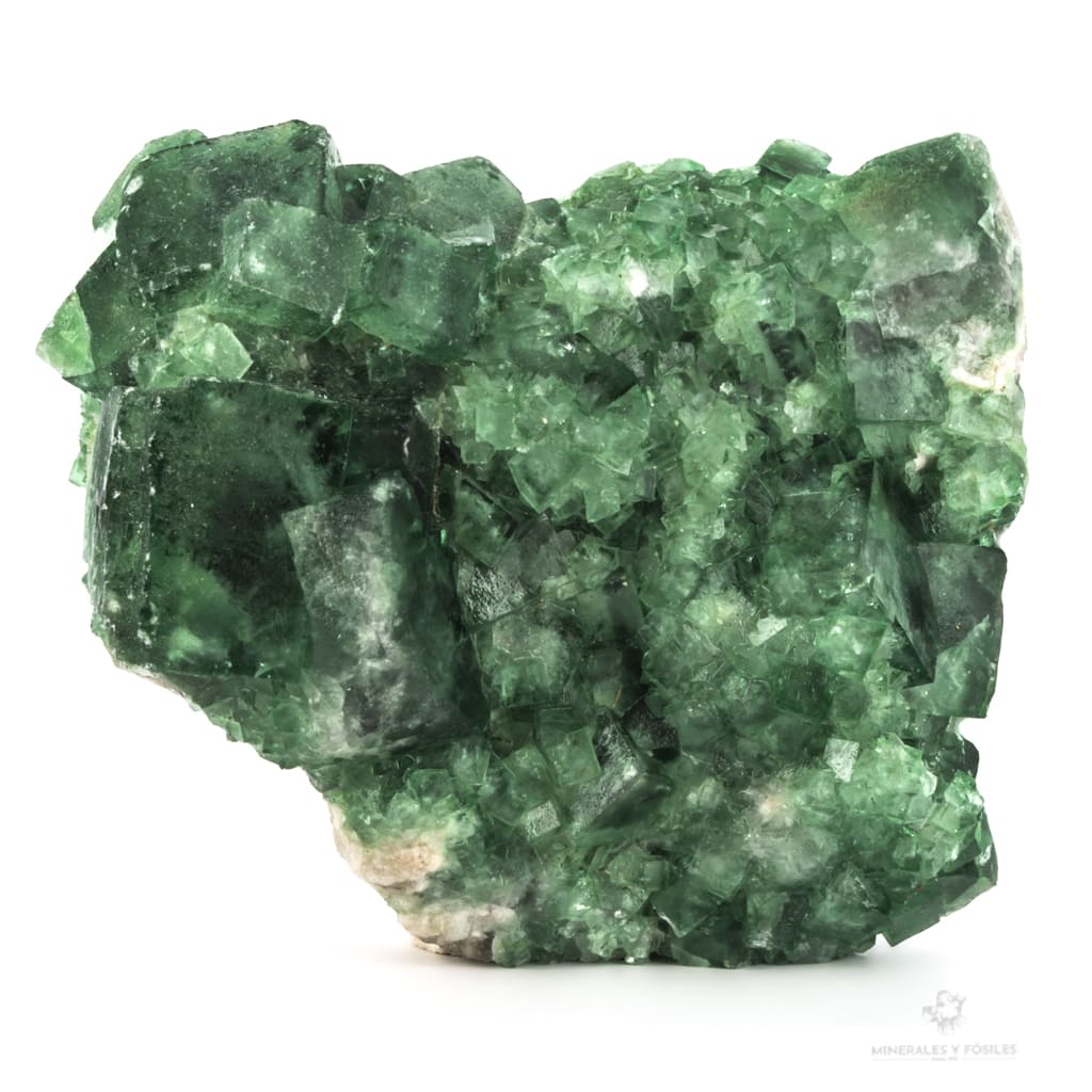 Drusa fluorita verde